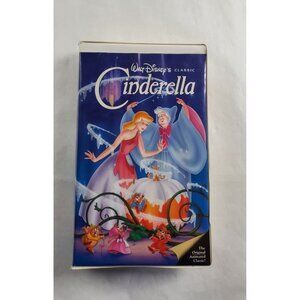 Cinderella VHS Tape 1988 - Walt Disney Black Diamond Classic